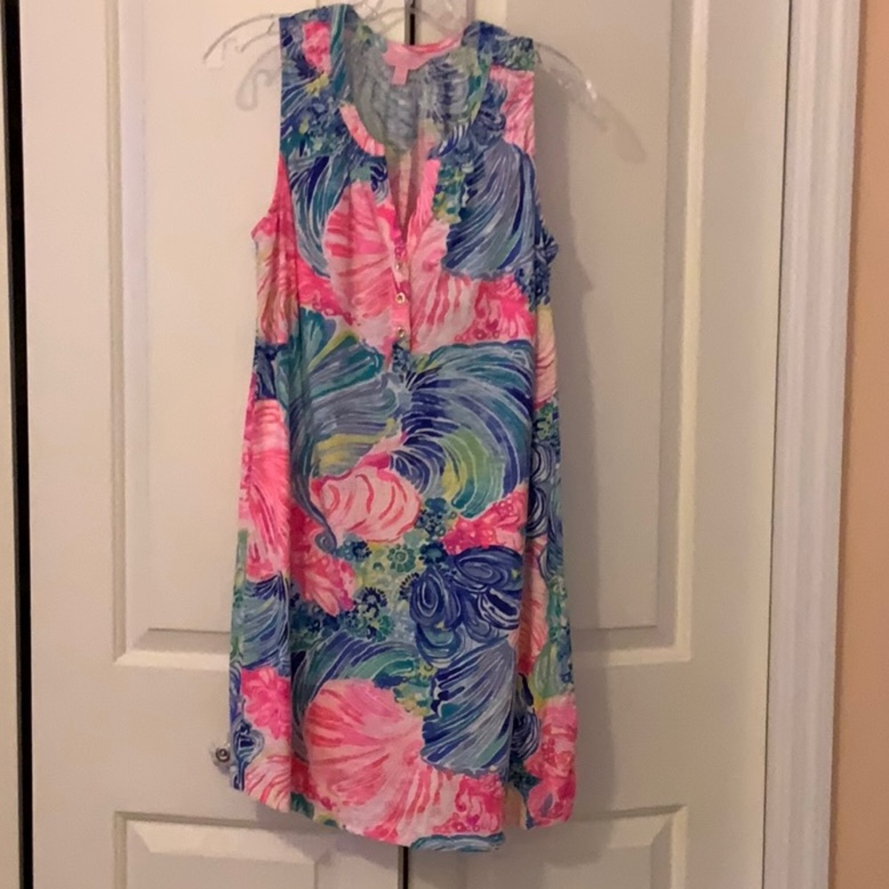 Lilly Pulitzer sleeveless cotton dress M
